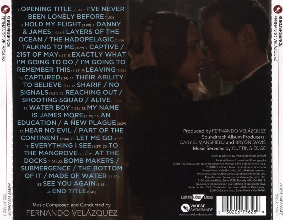 Submergence [Original Motion Pcture Soundtrack] cover art