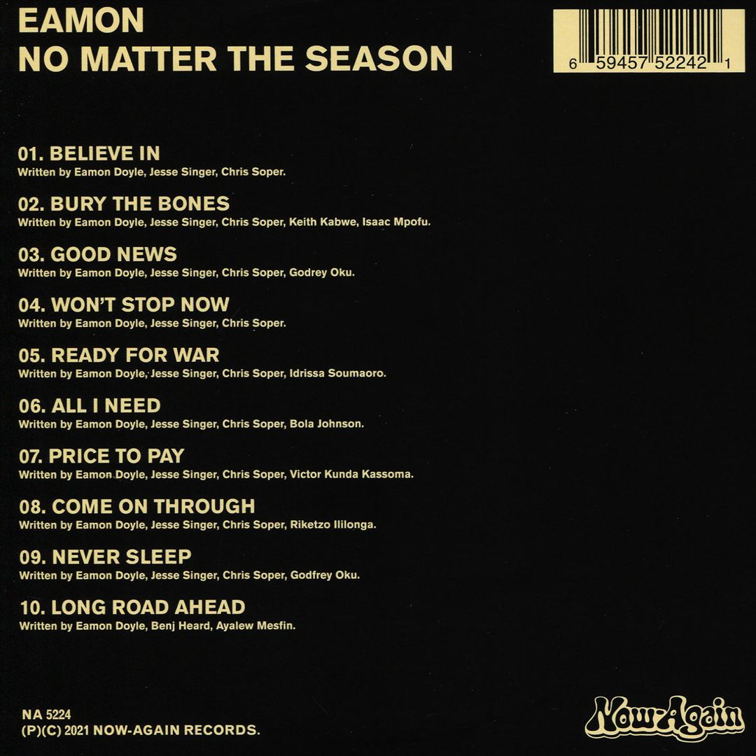 No Matter the Season cover art