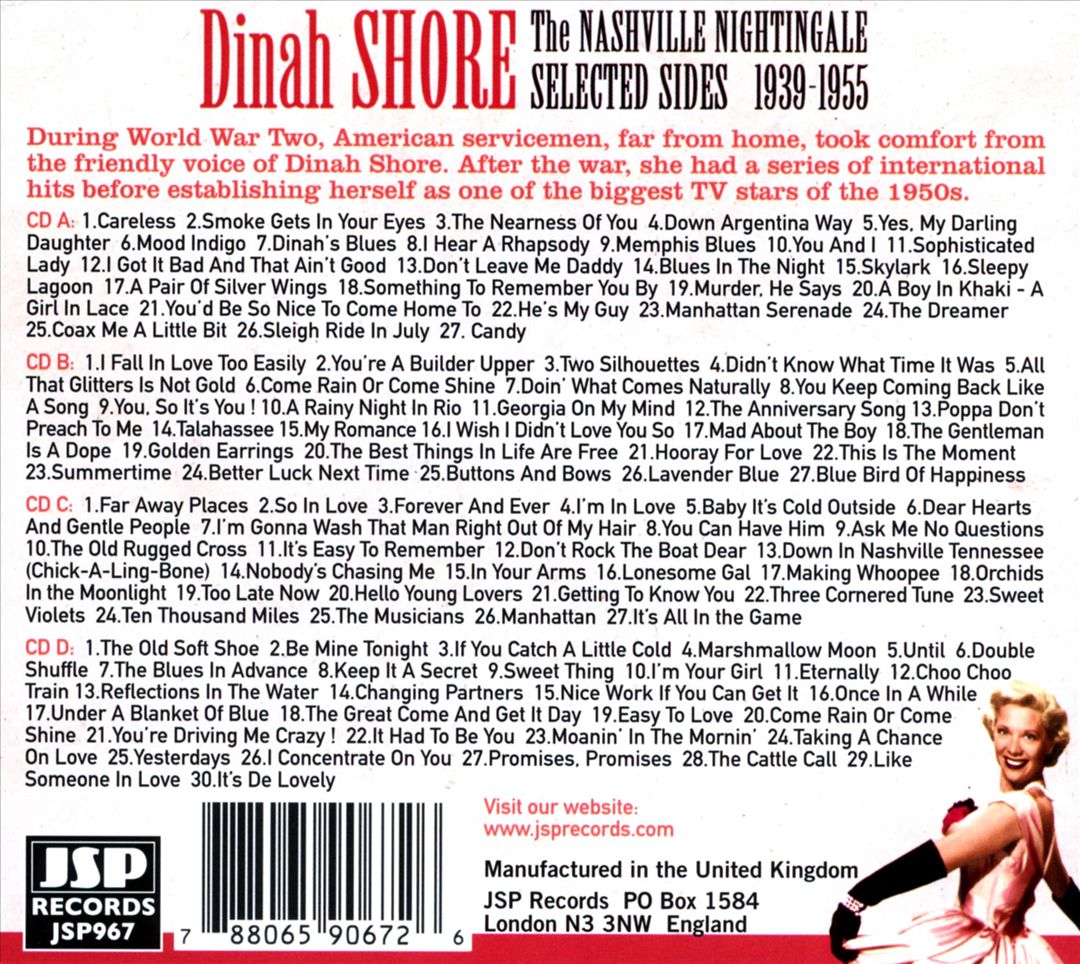 Nashville Nightingale: Selected Sides 1939-1955 cover art