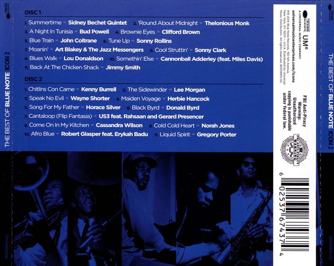 Icon 2: The Best of Blue Note cover art