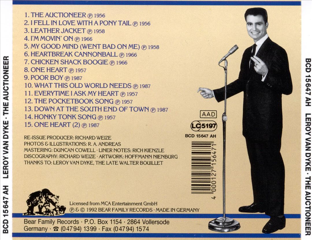 Auctioneer cover art