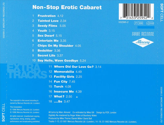 Non-Stop Erotic Cabaret [UK Bonus Tracks] cover art