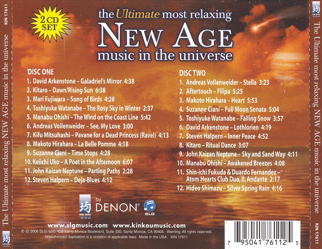 Ultimate Most Relaxing New Age Music in the Universe cover art
