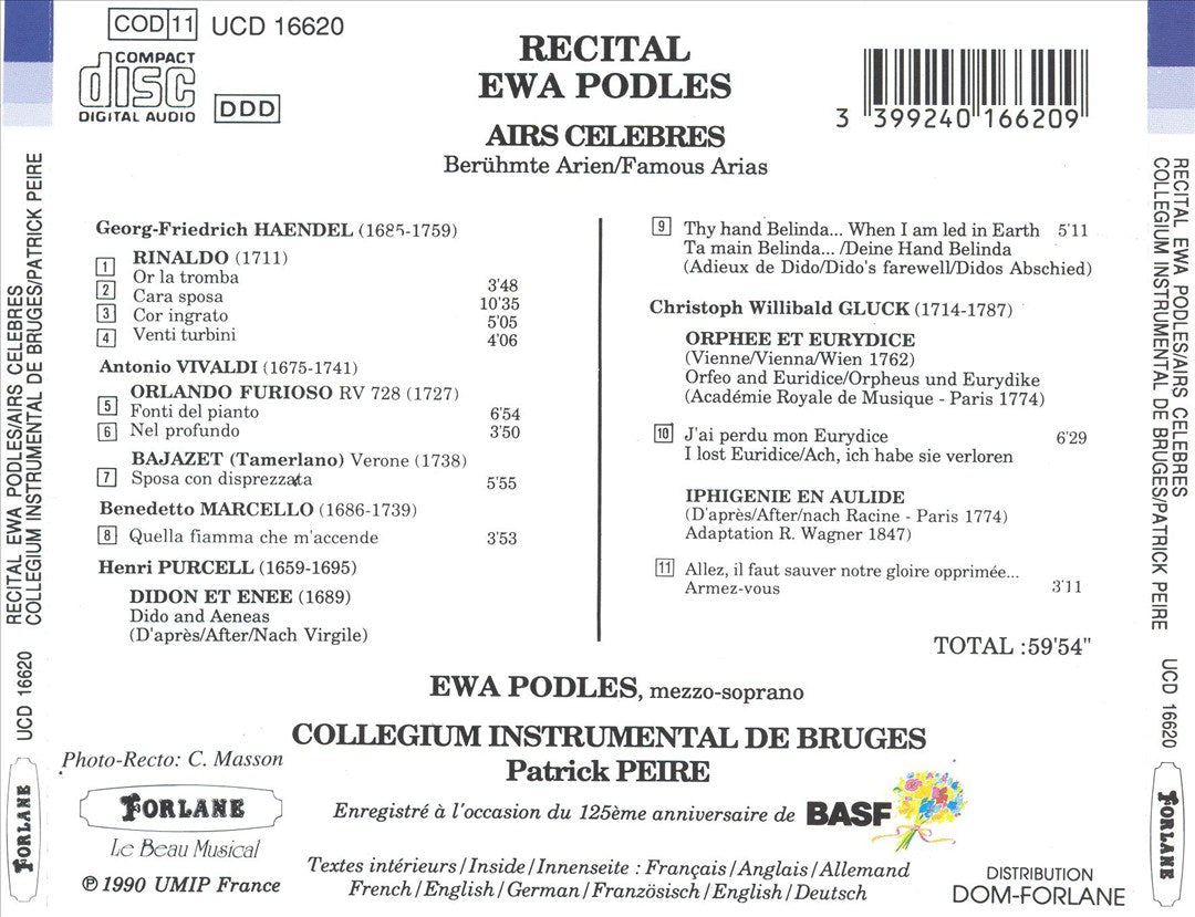 Airs Célèbres cover art