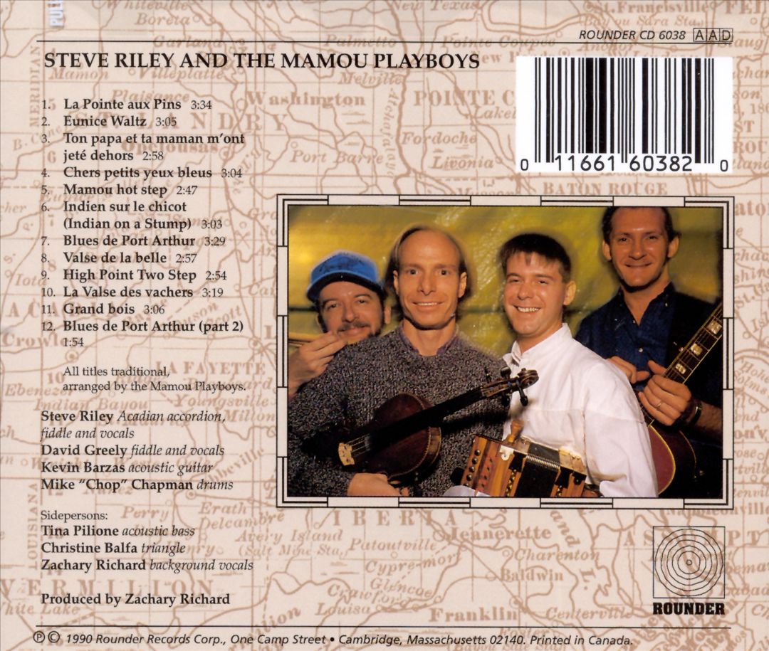 Steve Riley & the Mamou Playboys cover art