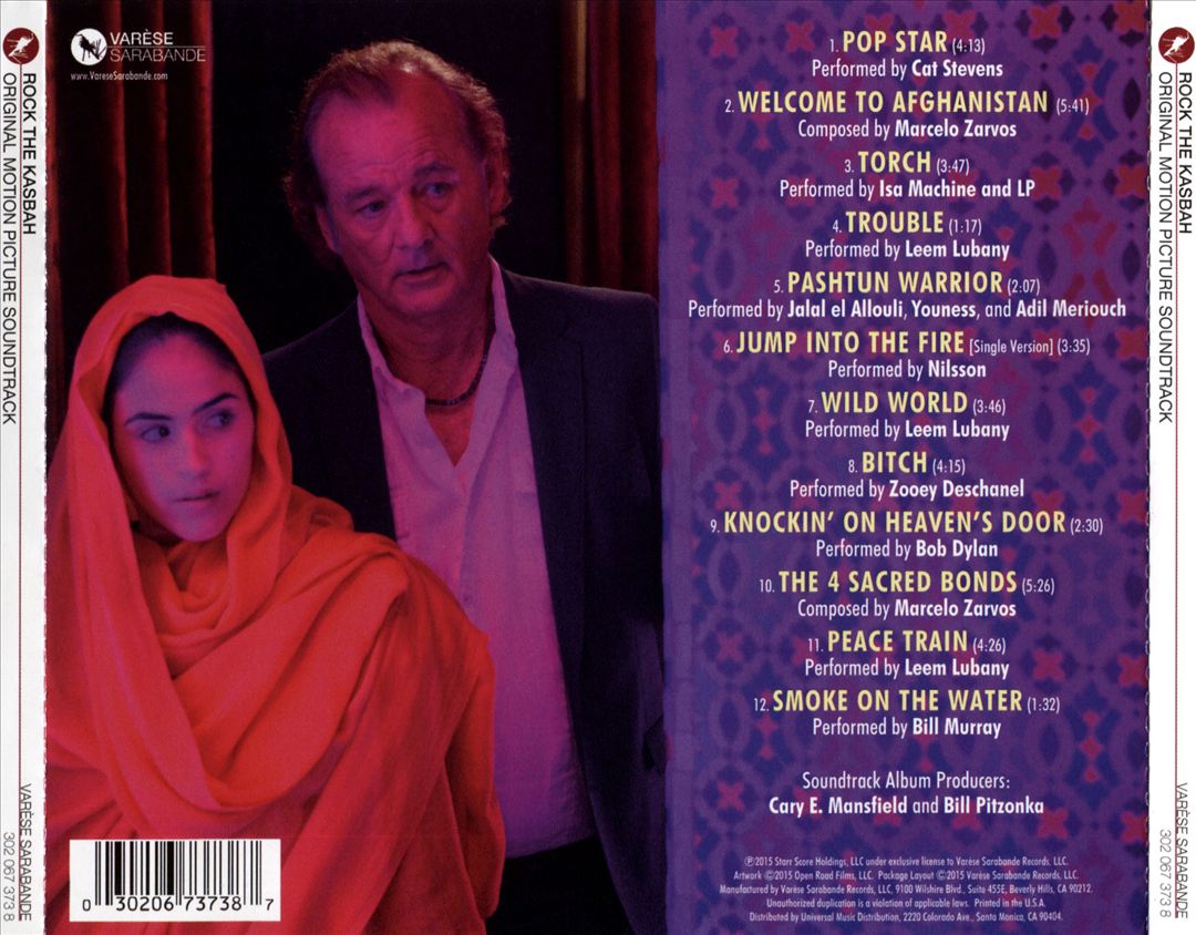 Rock the Kasbah [Original Soundtrack] cover art