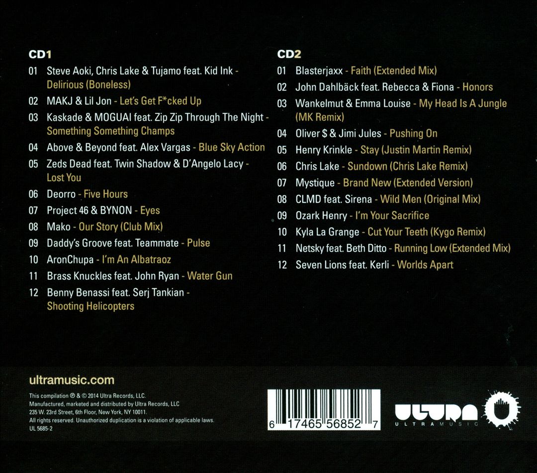 Ultra 2015 cover art