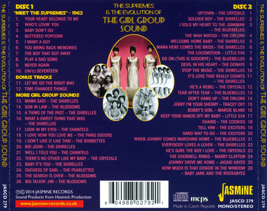 Supremes & the Evolution of the Girl Group Sound cover art