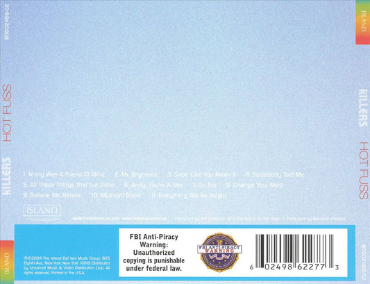 Hot Fuss cover art