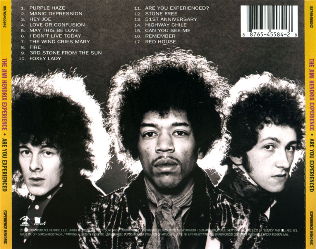 Are You Experienced? cover art