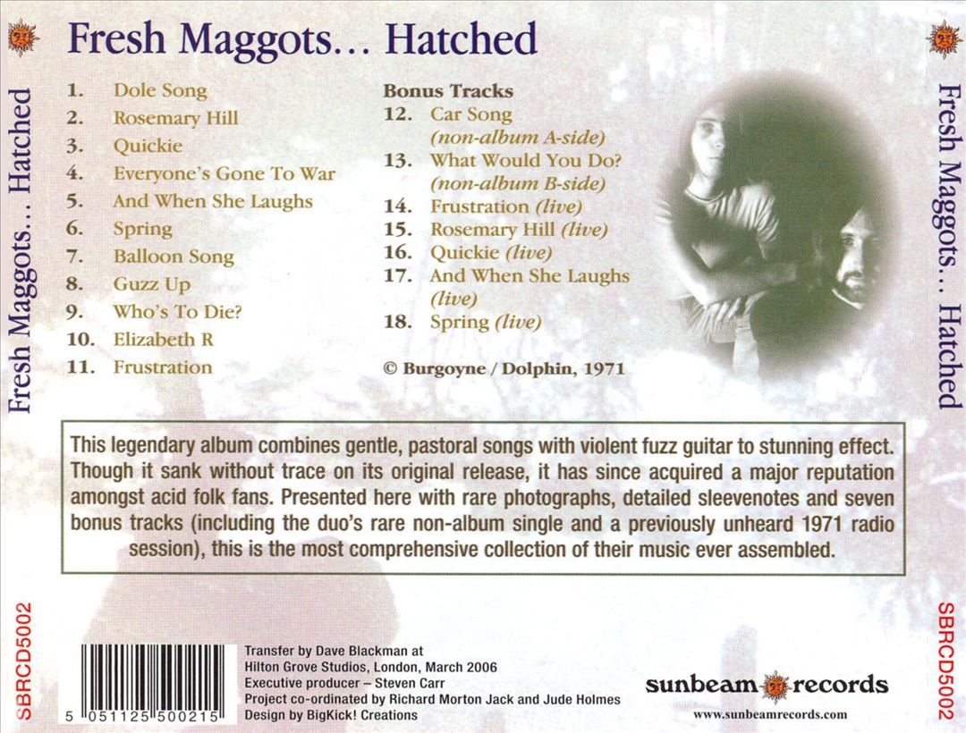 Fresh Maggots...Hatched [Bonus Tracks] cover art