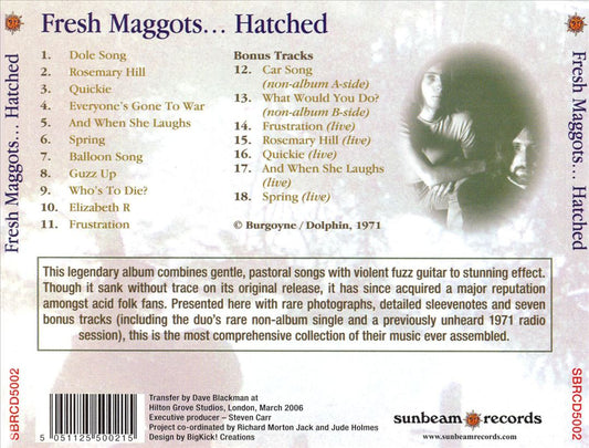 Fresh Maggots...Hatched [Bonus Tracks] cover art