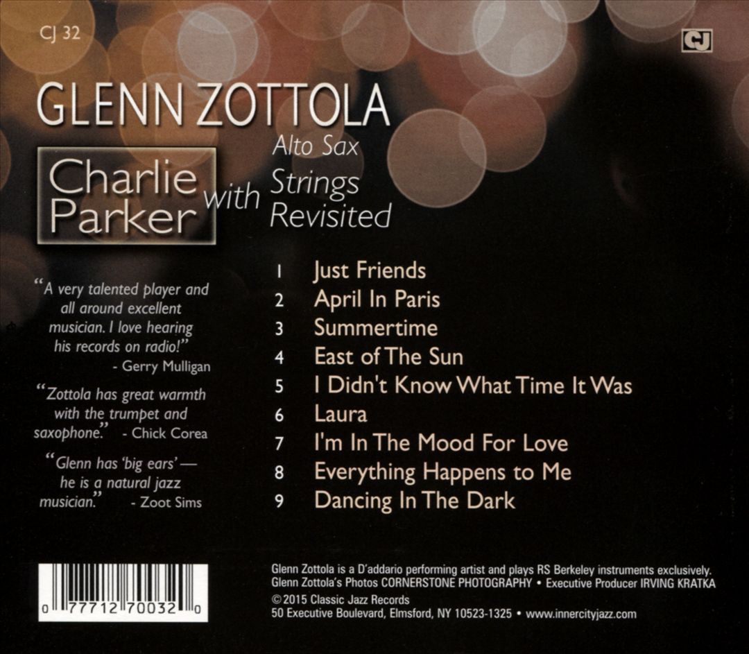 Charlie Parker with Strings Revisited cover art