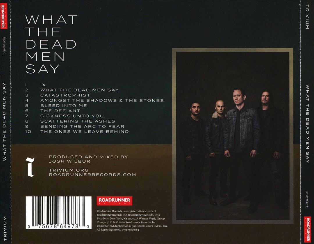 What the Dead Men Say cover art