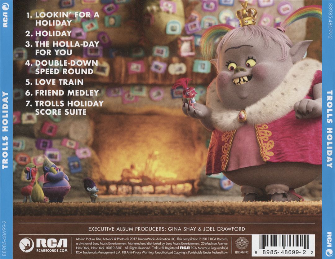 Trolls Holiday cover art