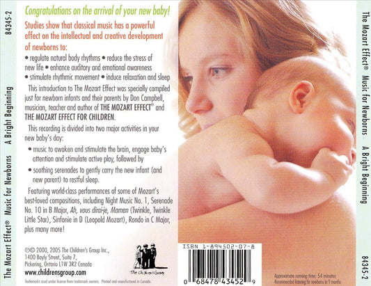 Mozart Effect: Music for Newborns - A Bright Beginning cover art