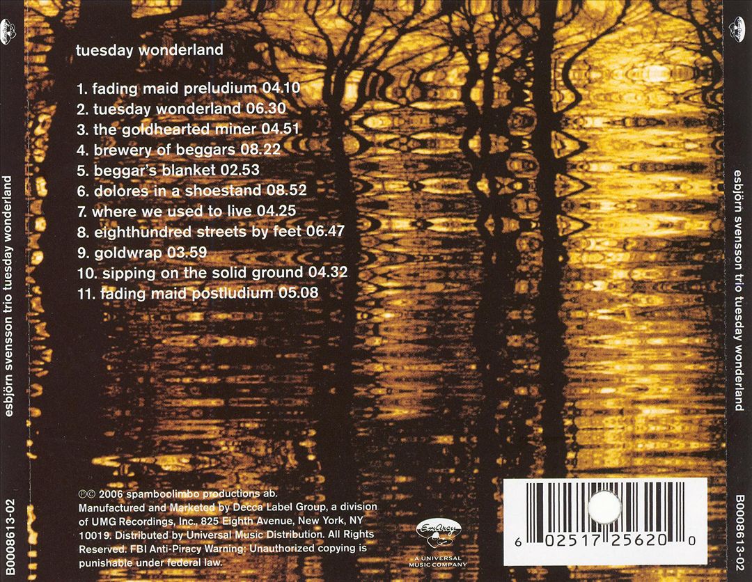 Tuesday Wonderland cover art