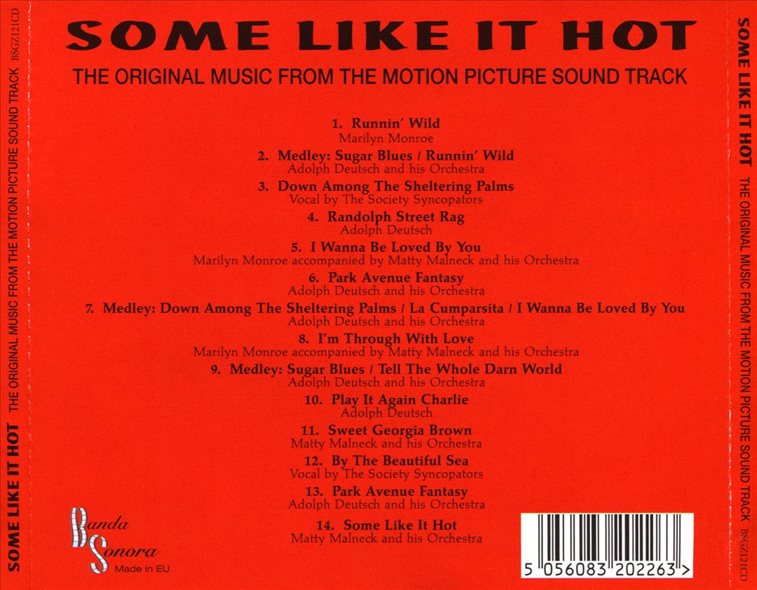 Some Like It Hot cover art