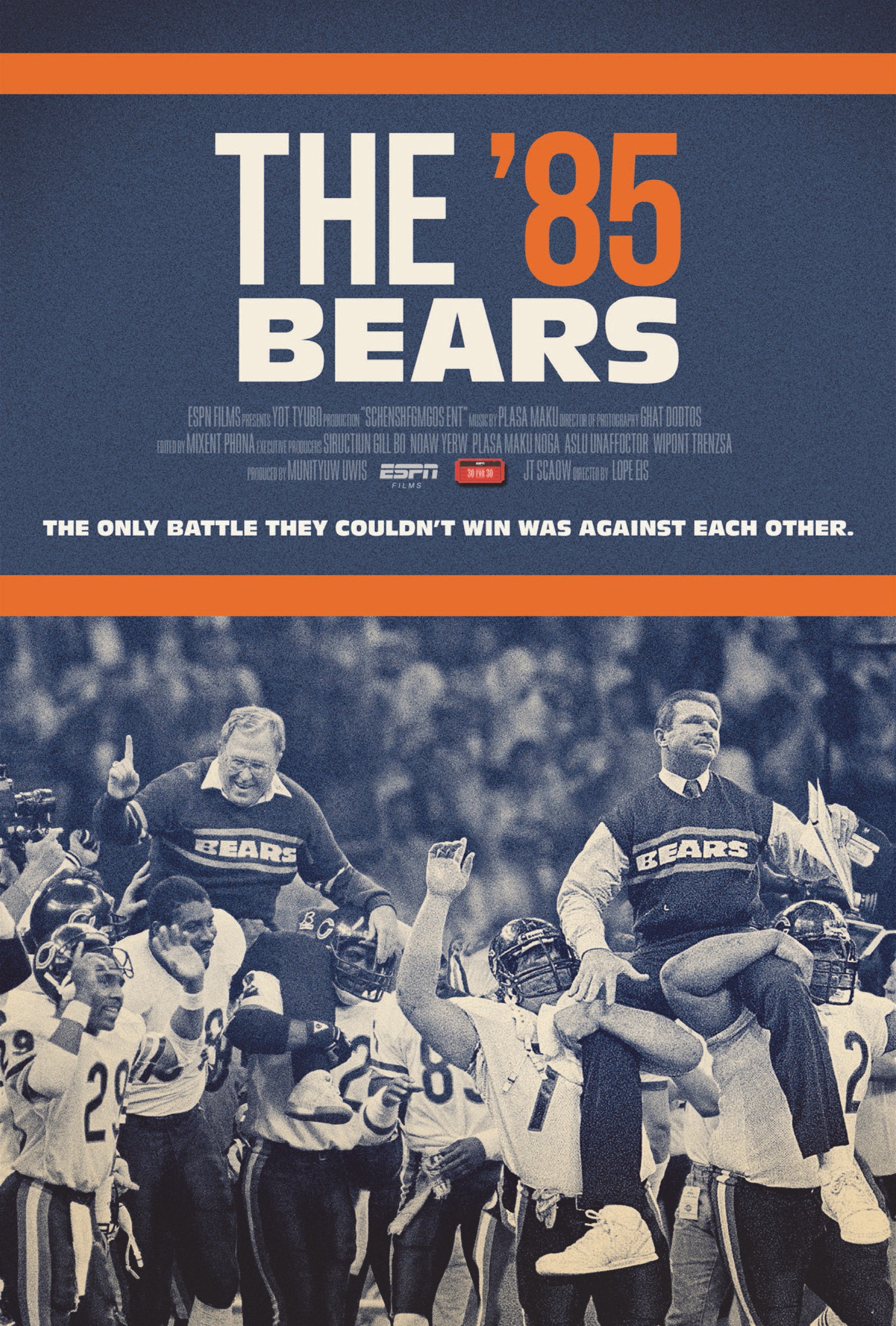 '85 Bears cover art
