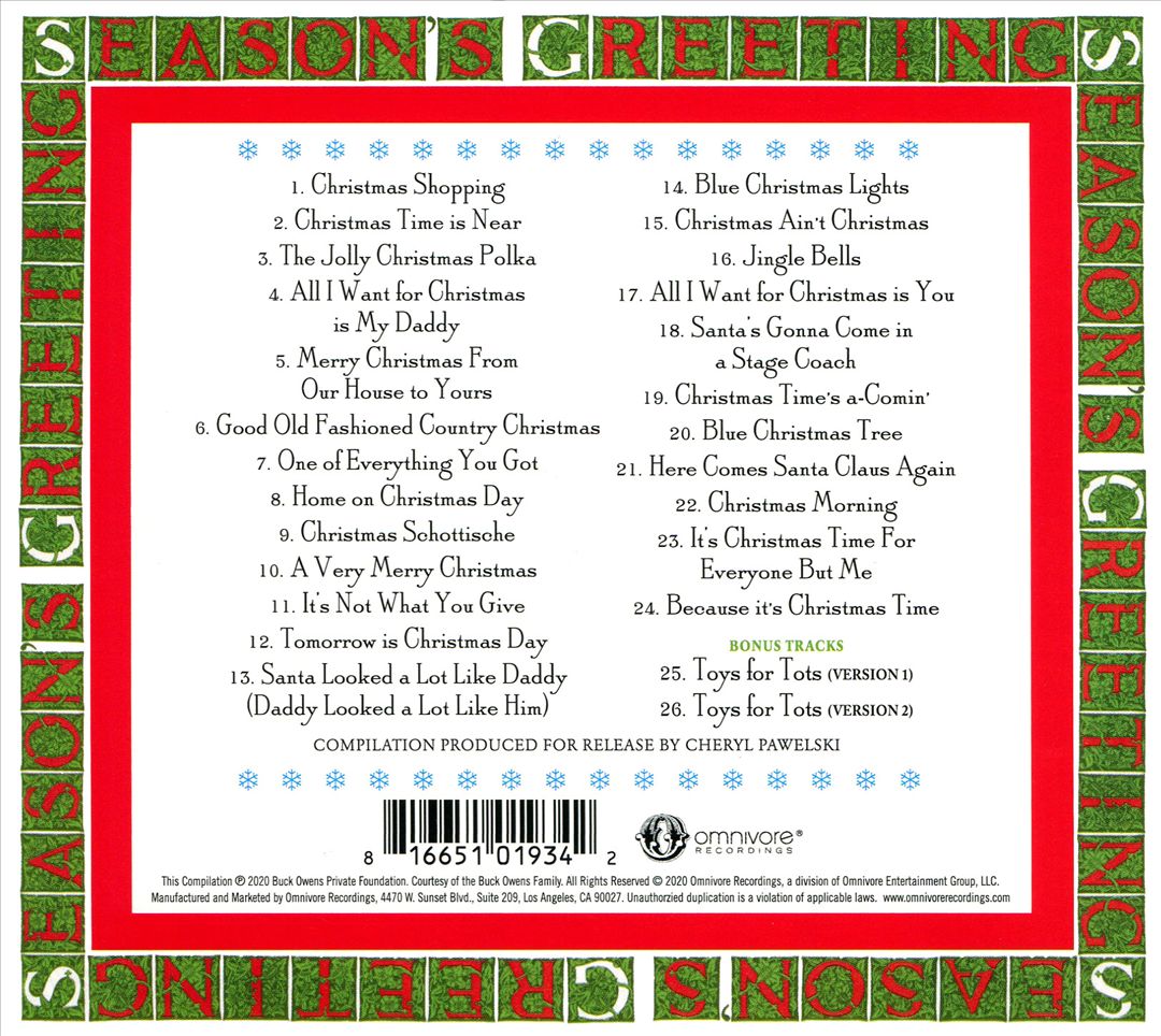 Merry "Hee Haw" Christmas cover art