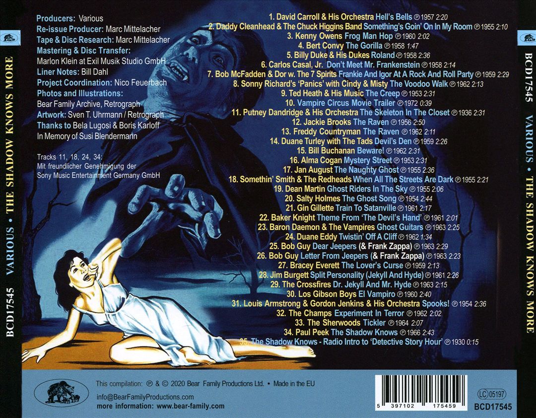 Shadow Knows, Vol. 2: 35 Scary Tales from the Vaults of Horror cover art