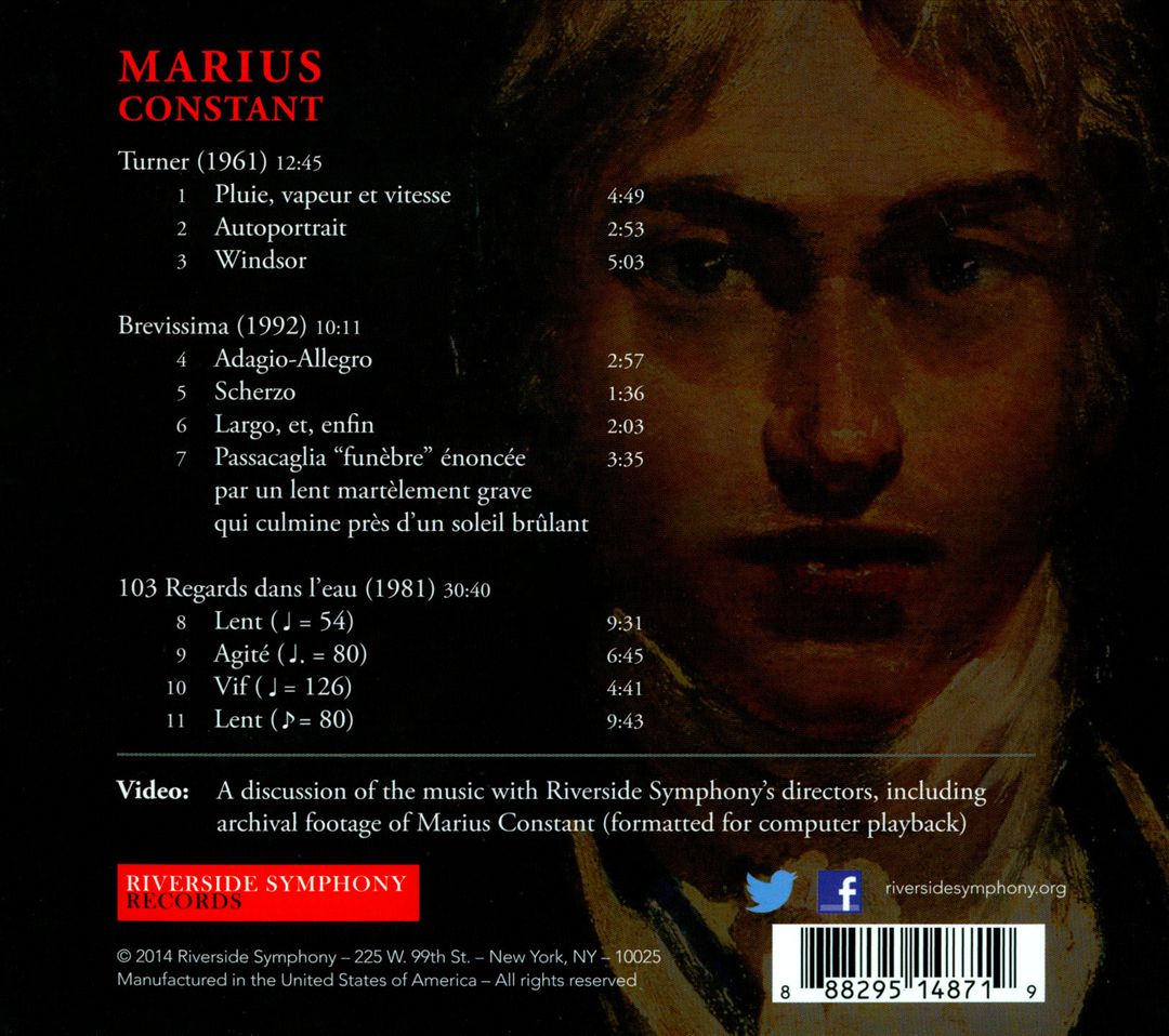 Marius Constant cover art