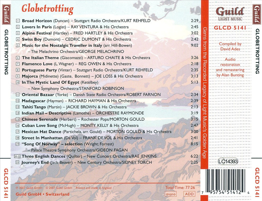 Golden Age of Light Music: Globetrotting cover art
