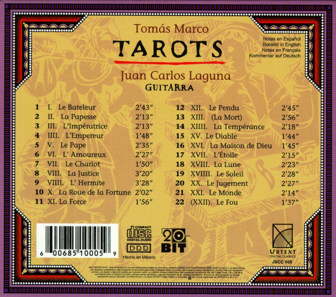 Tarots cover art