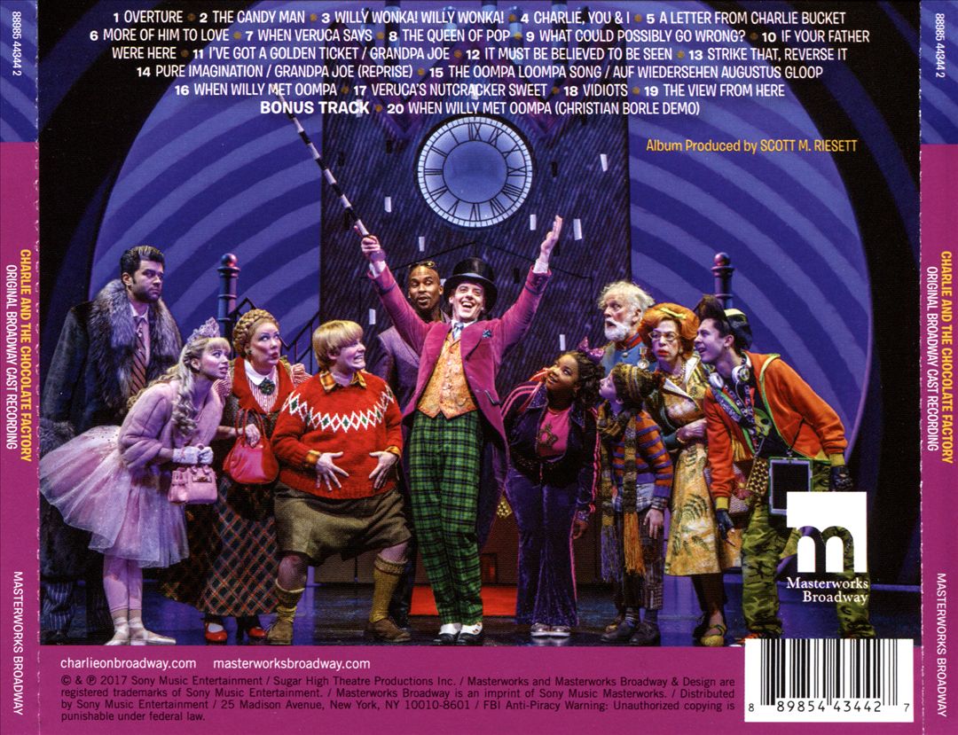 Charlie & the Chocolate Factory [Original Broadway Cast Recording] cover art