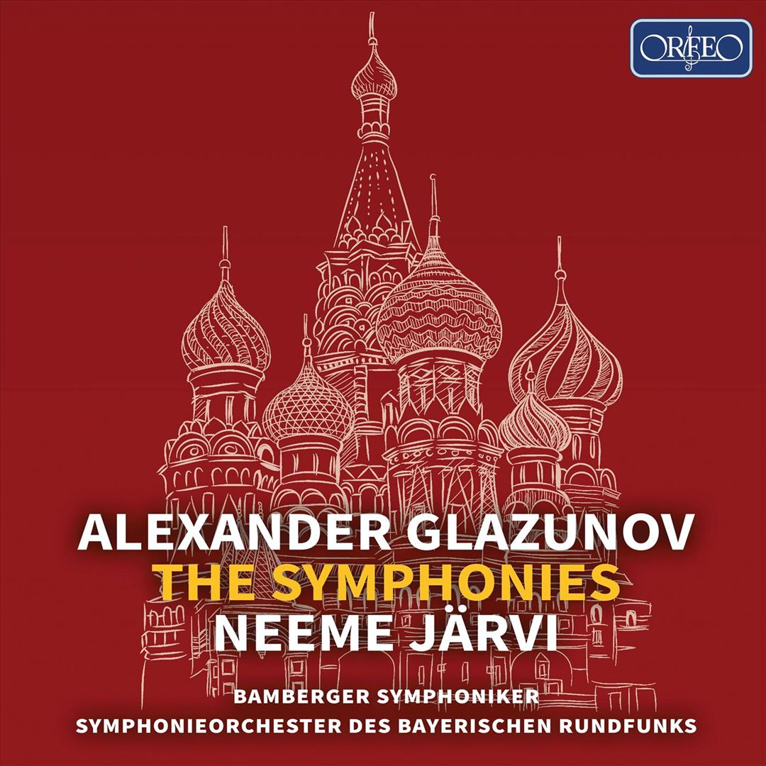 Alexander Glazunov: The Symphonies cover art