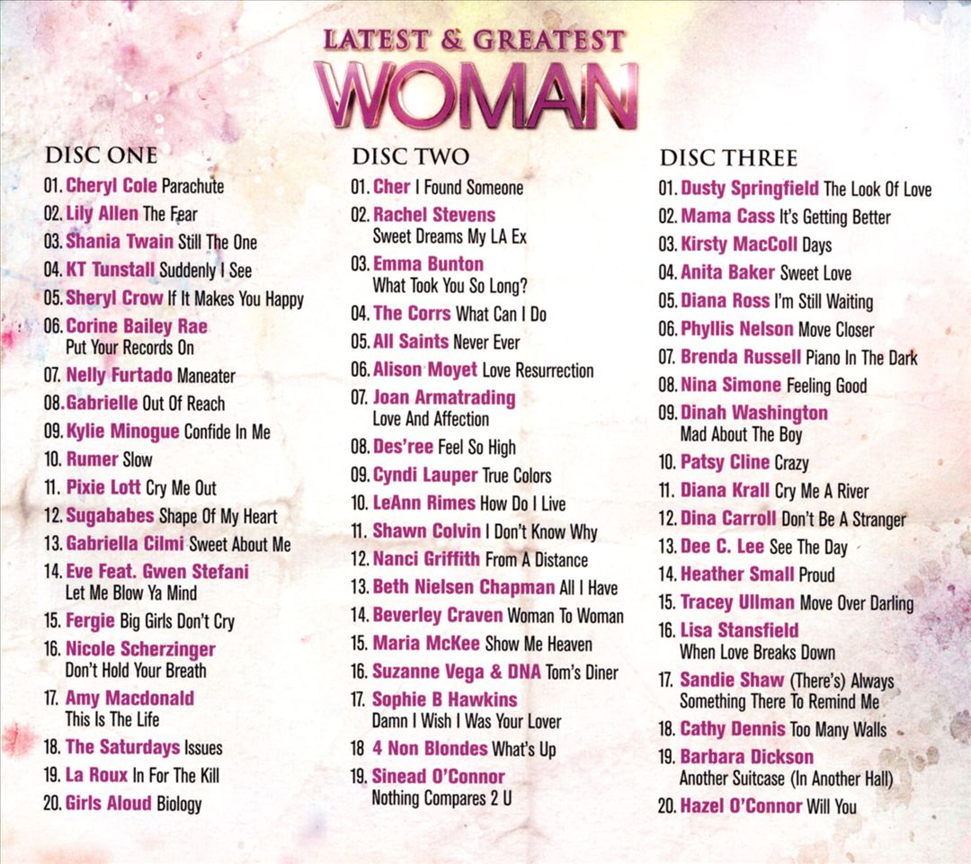 Latest & Greatest: Woman cover art