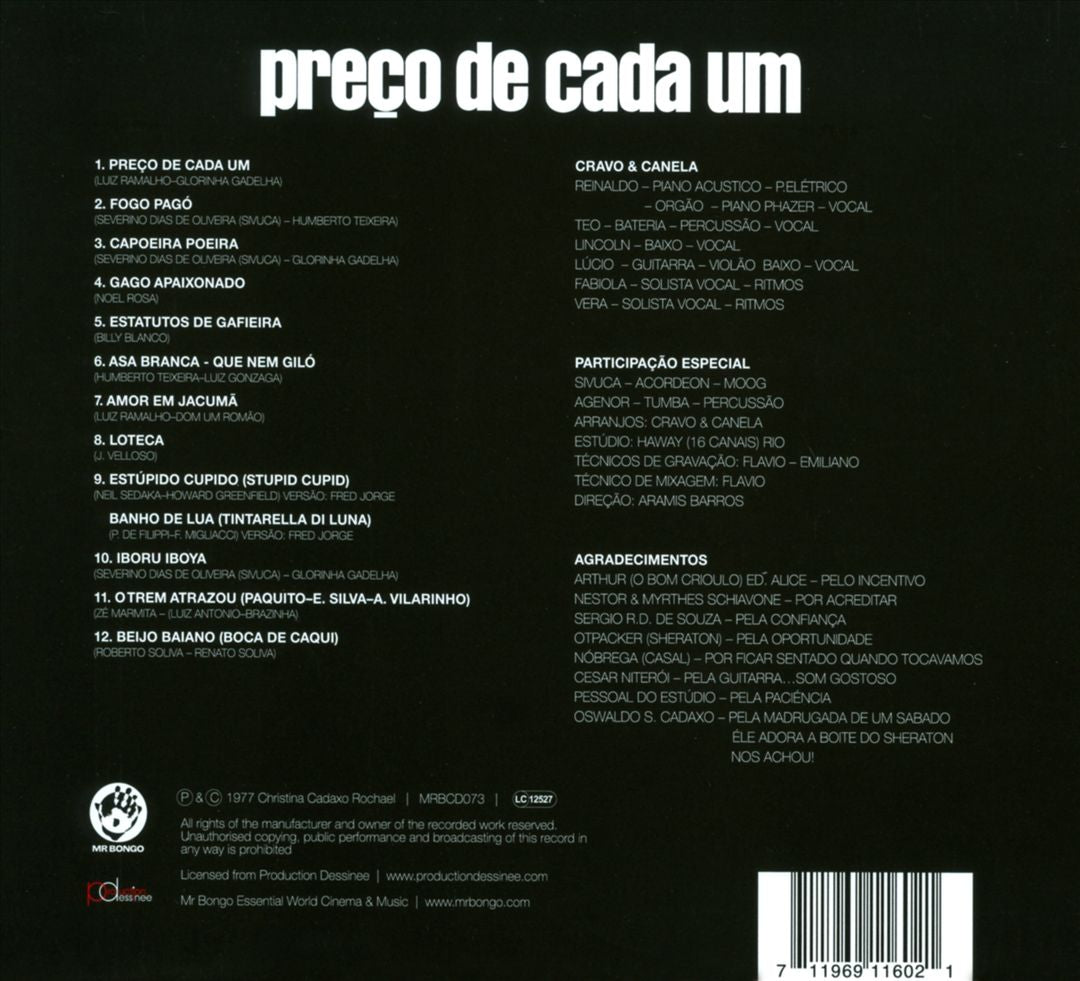 Preço De Cada Um cover art
