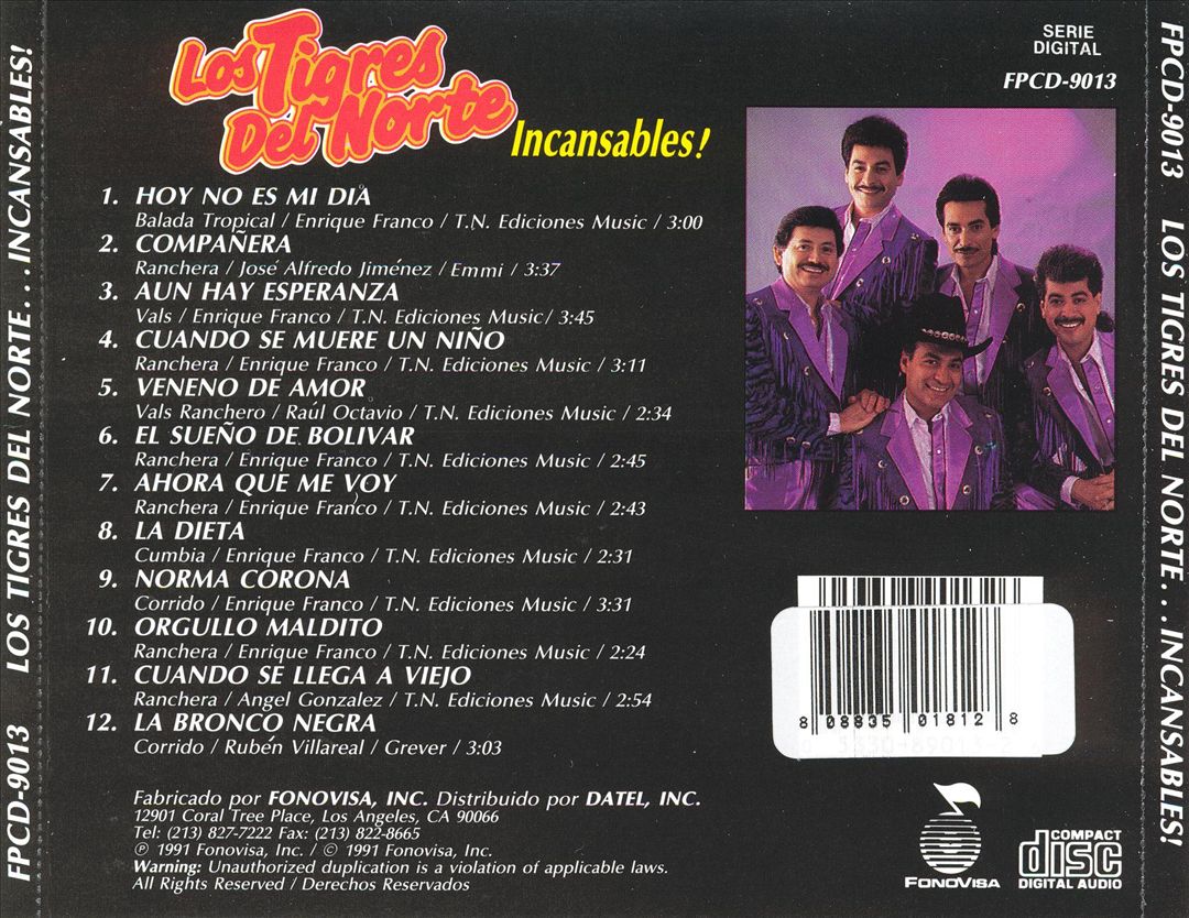 Incansables cover art