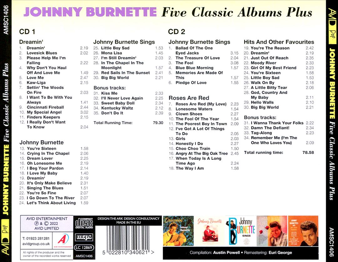 Five Classic Albums Plus cover art