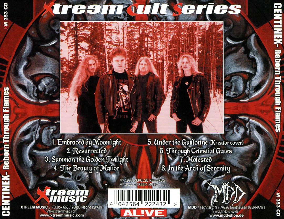 Reborn Through the Flames/Bloodhunt cover art