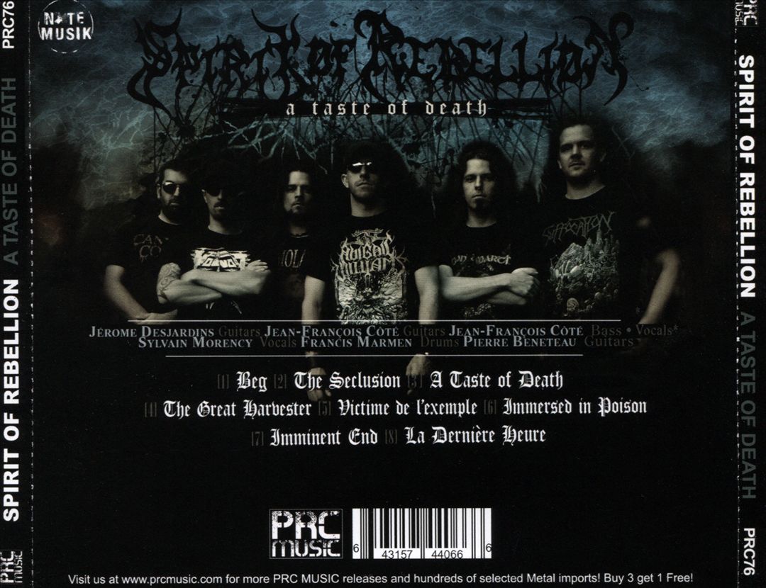 Taste of Death cover art