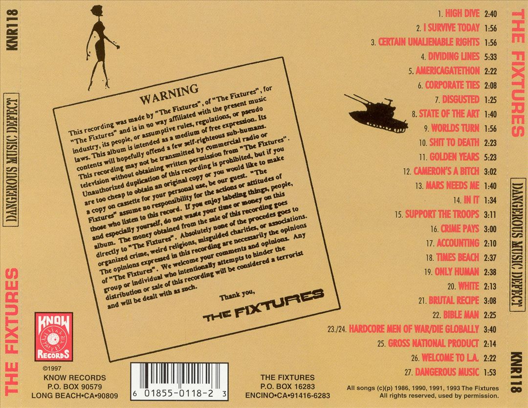 Dangerous Music Defect cover art