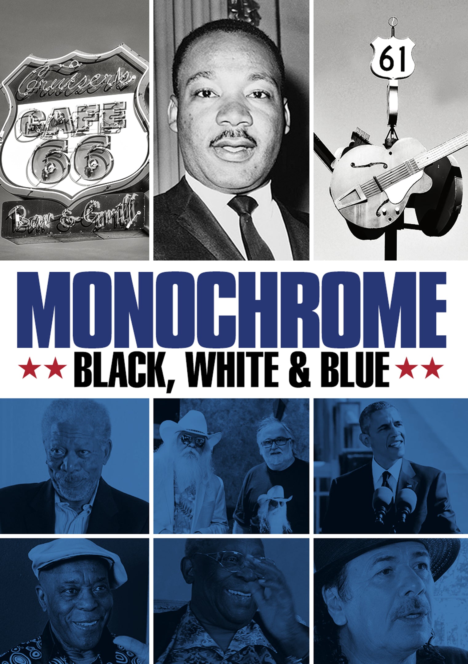 Monochrome: Black, White & Blue [Video] cover art