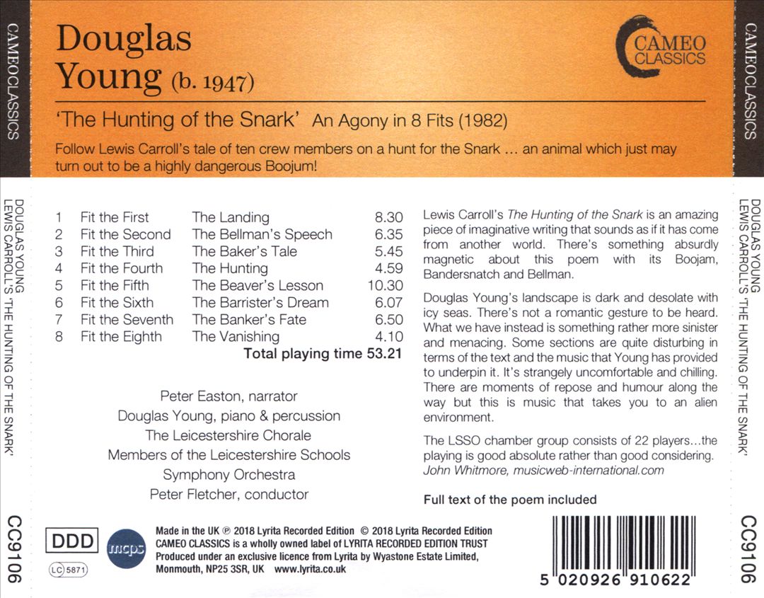 Douglas Young: Lewis Carroll's The Hunting of the Snark cover art