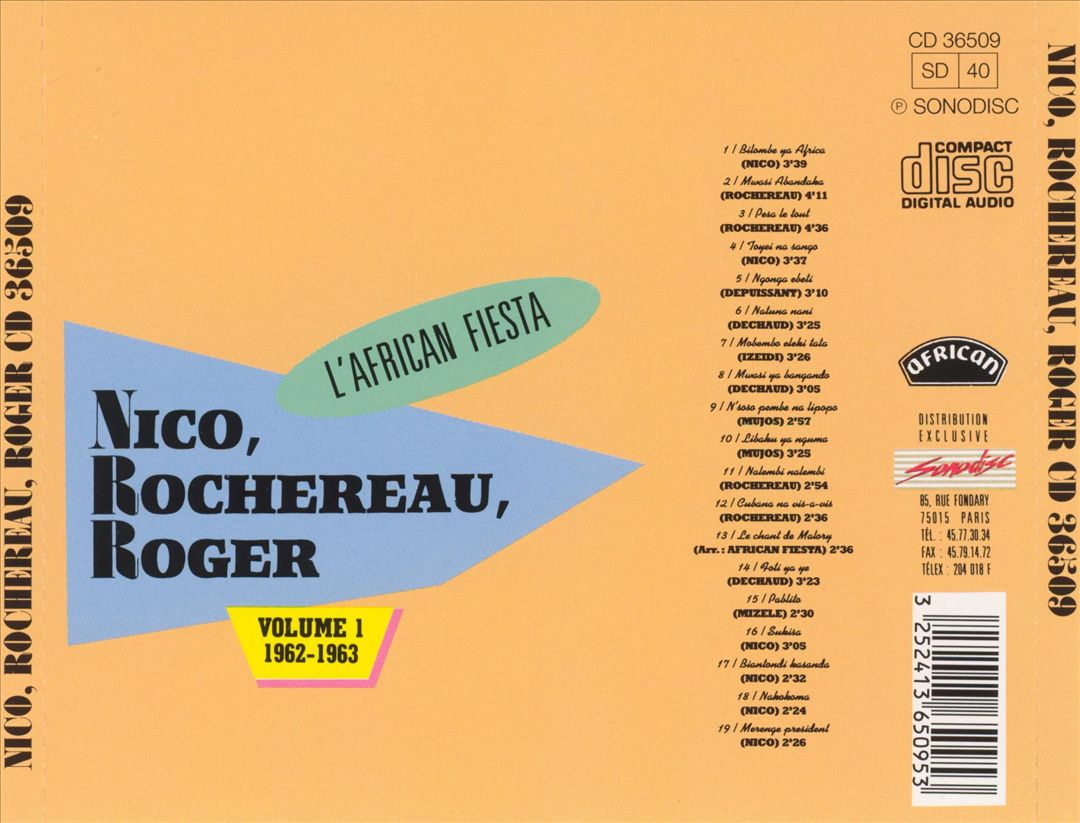 African Fiesta, Vol. 1 (1962-1963) cover art