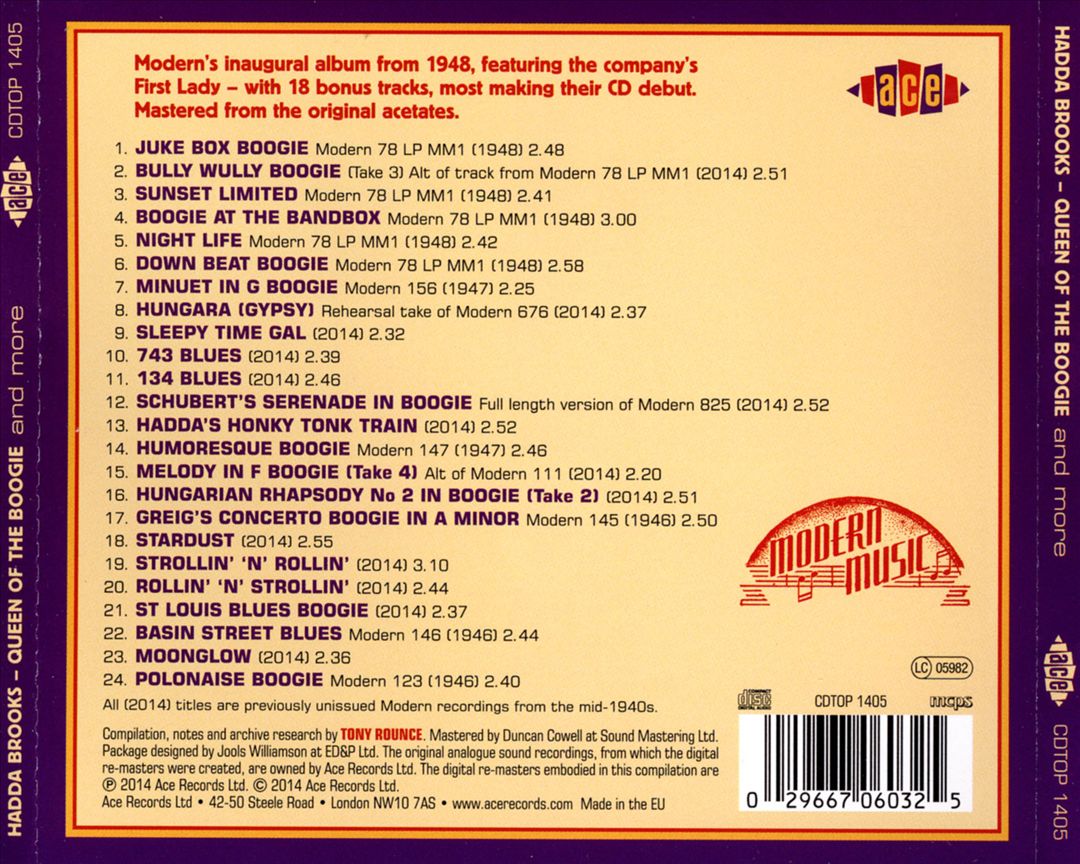 Queen of the Boogie and More cover art
