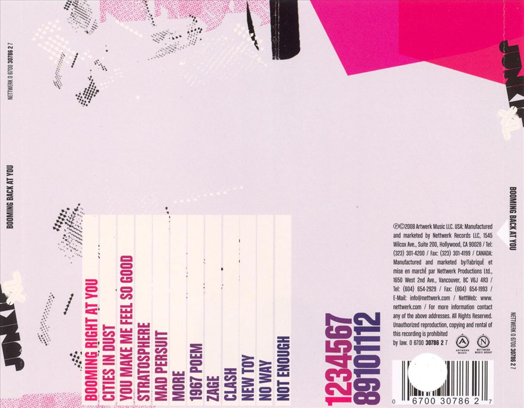 Booming Back at You cover art