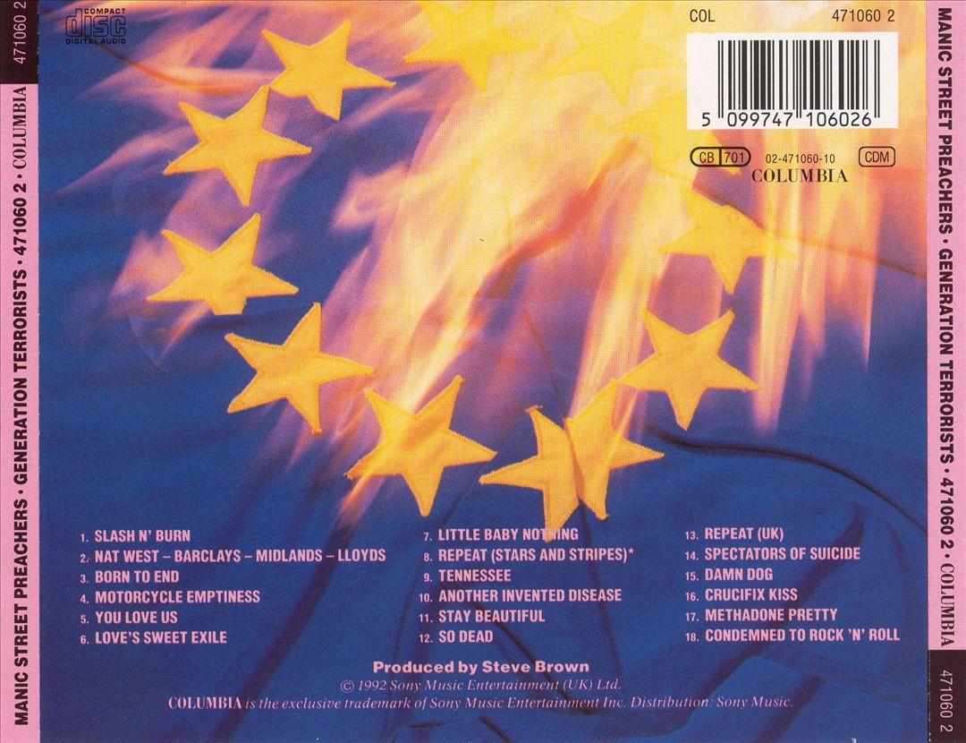 Generation Terrorists cover art