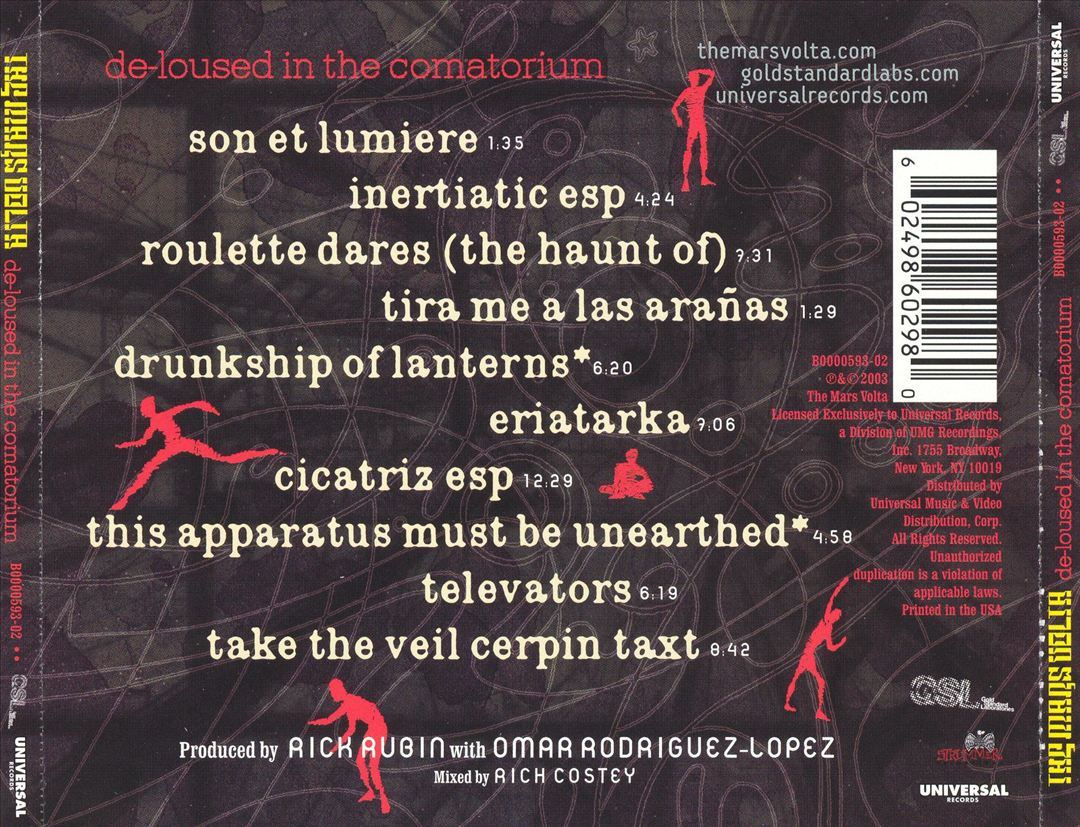 Deloused in the Comatorium cover art