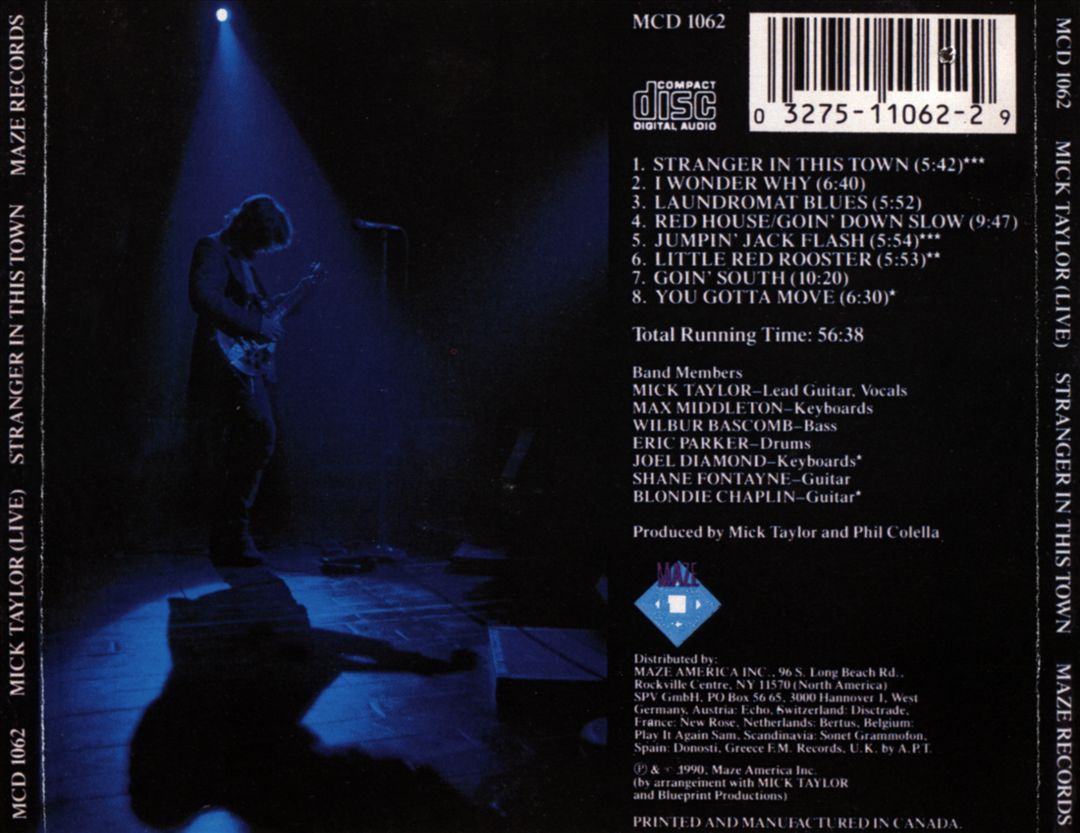 Stranger in This Town cover art