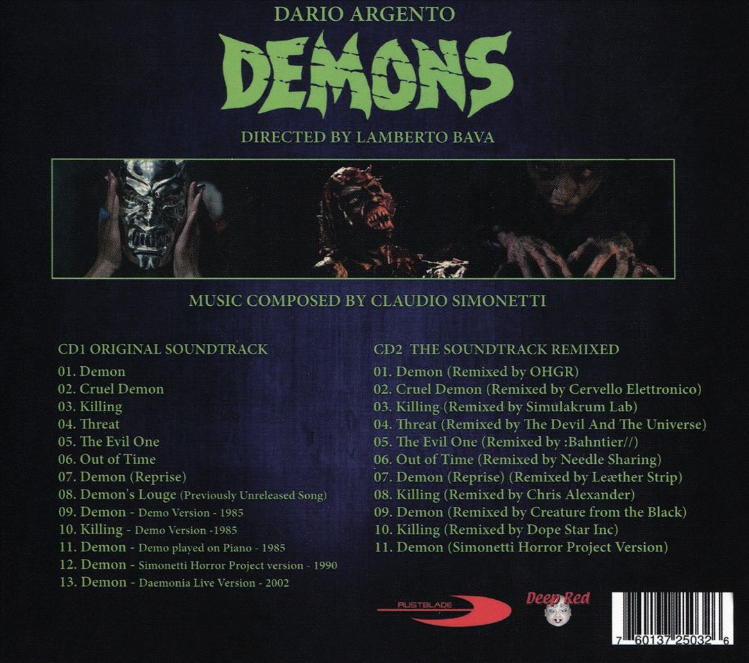 Demoni [Original Soundtrack] cover art