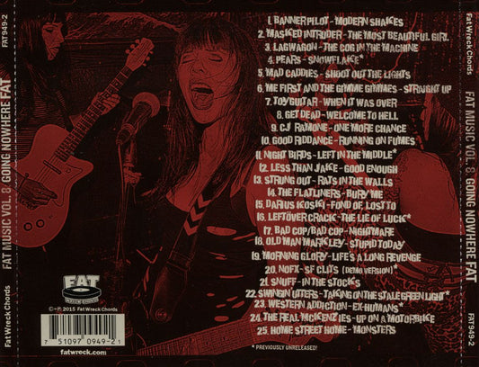 Fat Music, Vol. 8: Going Nowhere Fat cover art