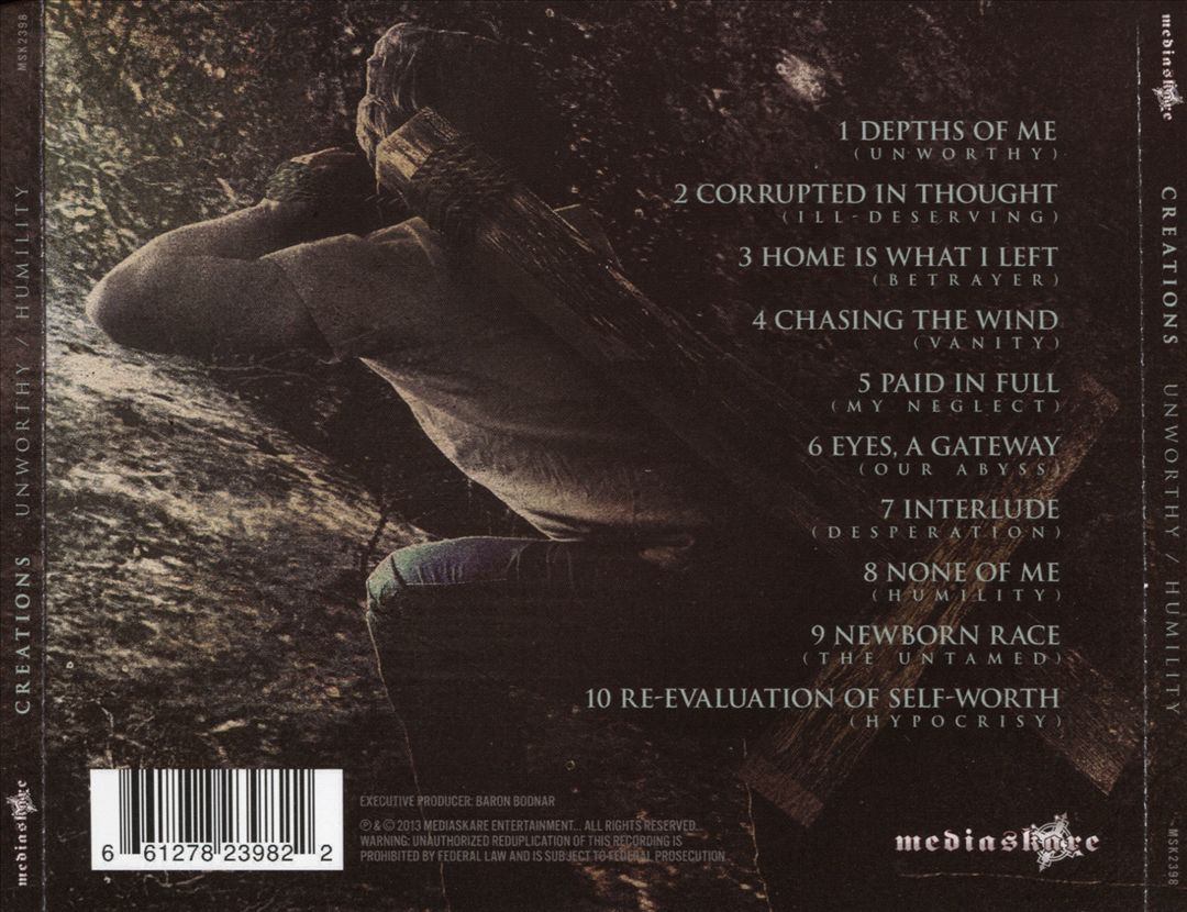 Unworthy/Humility cover art
