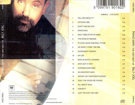 Piano Man: The Very Best of Billy Joel cover art