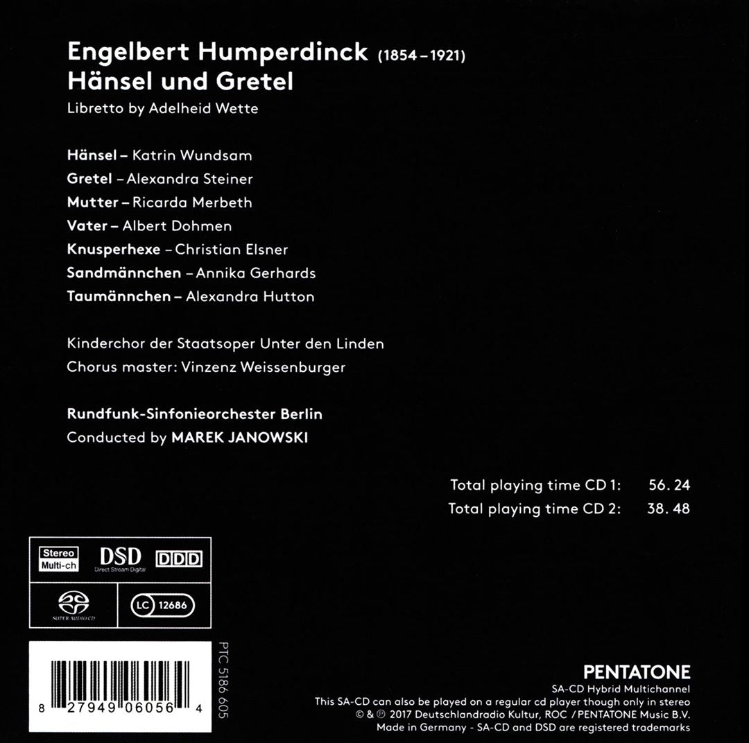 Engelbert Humperdinck: Hänsel und Gretel cover art